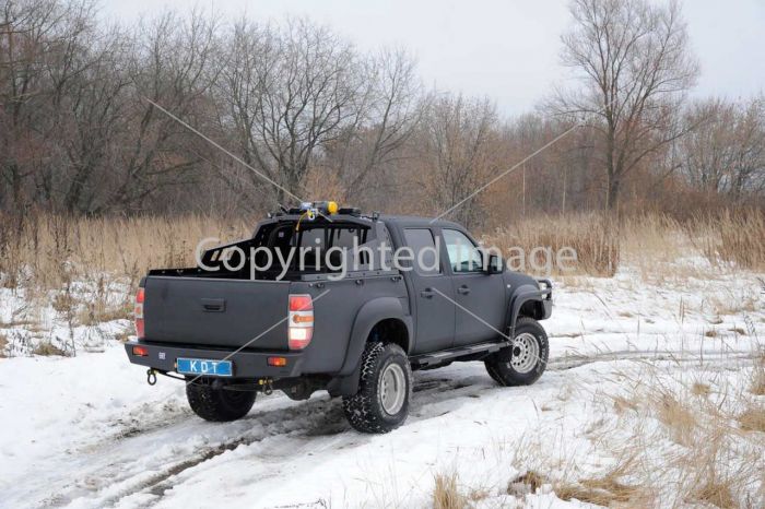 Задний силовой бампер - Mazda BT-50