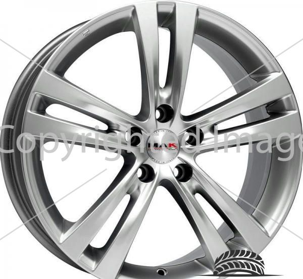 Диски MAK Zenith 8Jx17 ET30 d72.6 5x120 Hyper Silver