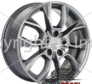 Диски Khomen Wheels KHW1713 7Jx17 ET45 d67.1 5x114.3 Black-FP