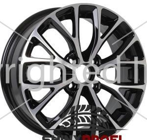 Диски RST R015 6Jx15 ET48 d54.1 4x100 Черный глянцевый