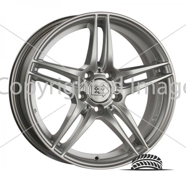 Диски 1000 MIGLIA MM037 7.5Jx17 ET47 d66.6 5x112 Silver Gloss