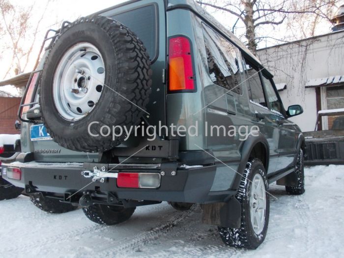 Задний силовой бампер - Land Rover Discovery 2