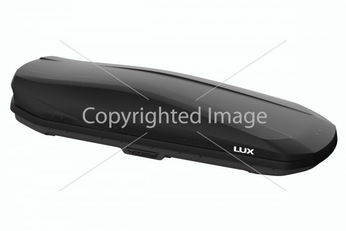 Бокс LUX IRBIS 206 черный матовый 470л 206х75х36 см