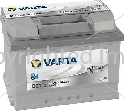 Varta Silver dynamic 61 А/ч обратная конус стандарт (242x175x175)